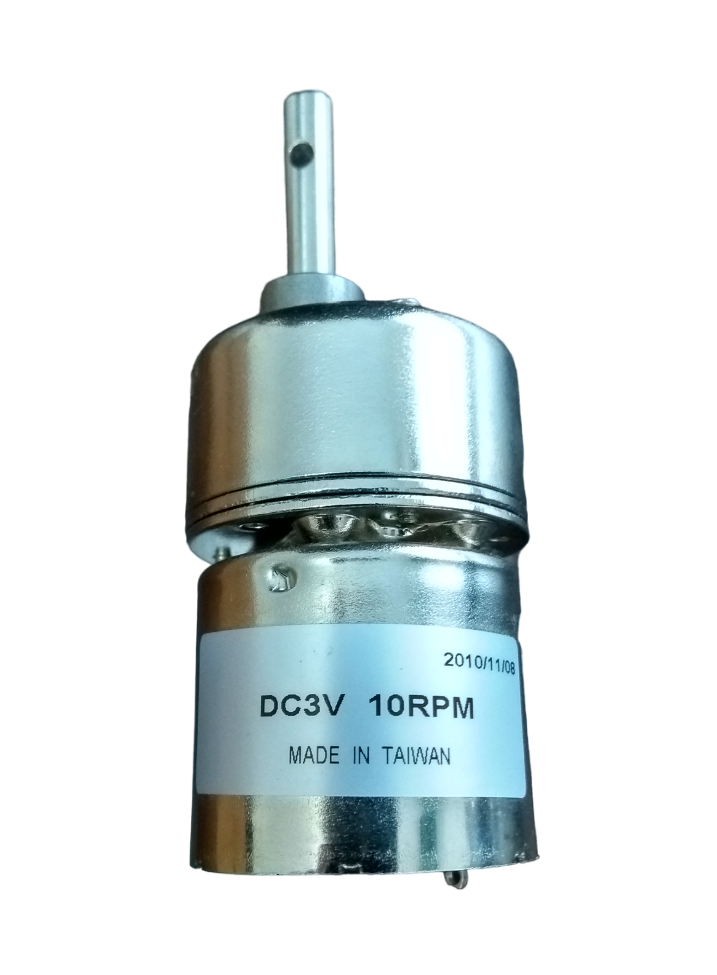 Motor com Redução 3v 10rpm